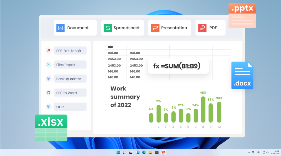 WPS Office est une suite bureautique gratuite tout-en-un